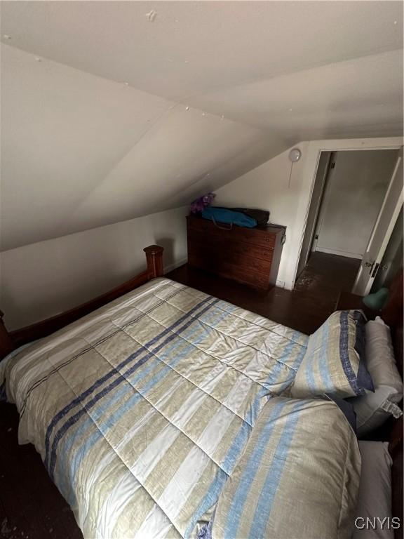 14309 Pearl St, Diana, NY 13648 - bedroom featuring lofted ceiling