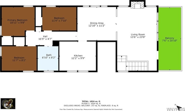 110 Weyand Ave, Buffalo, NY 14210 - view of property floor plan