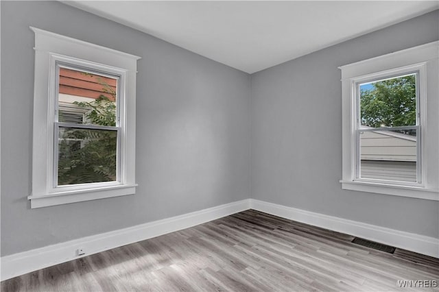 110 Weyand Ave, Buffalo, NY 14210 - spare room with baseboards and wood finished floors