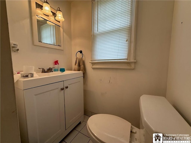 67 Harriet St, Allegany, NY 14706 - half bath with vanity and tile patterned flooring