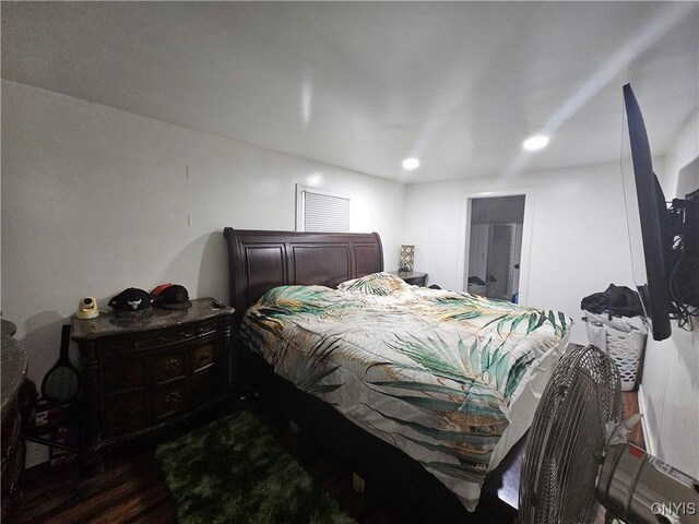 6 Bryant St, Utica, NY 13502 - bedroom featuring recessed lighting and wood finished floors