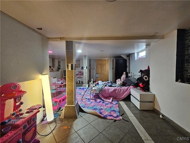 6 Bryant St, Utica, NY 13502 - bedroom with tile patterned floors and baseboards