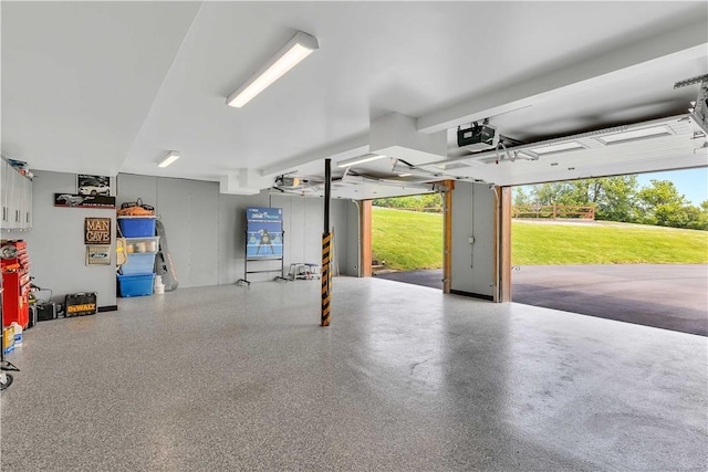 5600 State Route 81, Greenville, NY 12083 - garage featuring a garage door opener