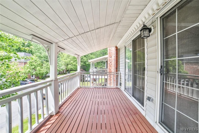 1185 Youngs Rd Unit F, Amherst, NY 14221 - view of deck