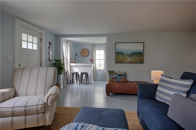 7689 State Highway 80, Springfield, NY 13468 - living area featuring wood finished floors and baseboards