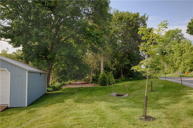 7689 State Highway 80, Springfield, NY 13468 - view of green lawn with view of scattered trees