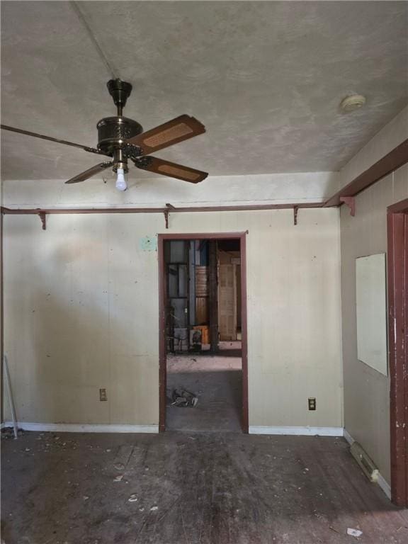 1791 Welch Ave, Niagara Falls, NY 14303 - unfurnished room featuring baseboards and a ceiling fan