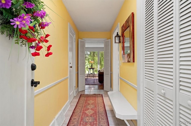 3864 Bristol Rd, Kirkland, NY 13323 - doorway with tile patterned floors and baseboards