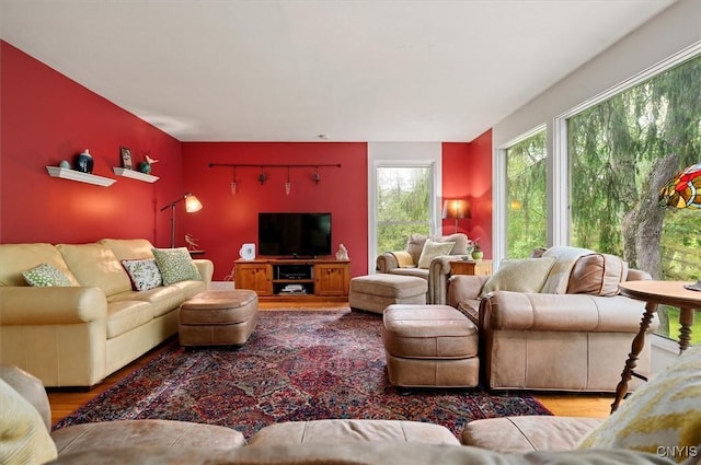 3864 Bristol Rd, Kirkland, NY 13323 - living area with wood finished floors