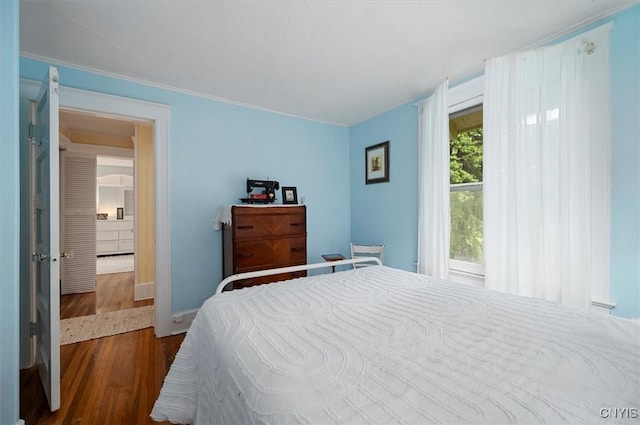 3864 Bristol Rd, Kirkland, NY 13323 - bedroom with wood finished floors and crown molding