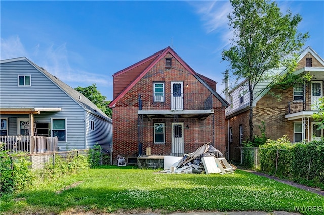 2776 Forest Ave, Niagara Falls, NY 14303 - rear view of house featuring brick siding