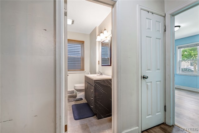 2776 Forest Ave, Niagara Falls, NY 14303 - bathroom featuring vanity and wood finished floors