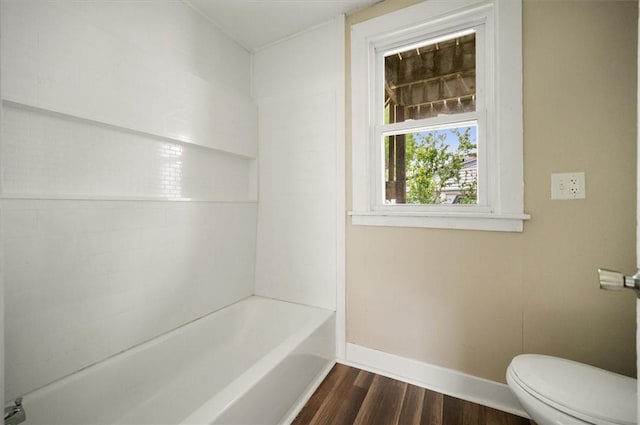 37 Nelson St, Auburn, NY 13021 - full bathroom featuring toilet and wood finished floors