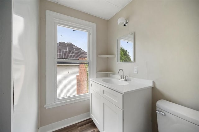37 Nelson St, Auburn, NY 13021 - bathroom featuring vanity and wood finished floors
