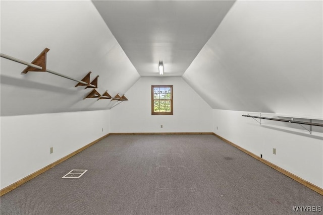 8345 Lapp Rd, Clarence, NY 14051 - bonus room featuring vaulted ceiling and carpet flooring