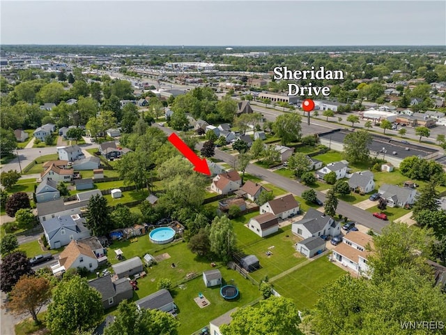 55 Spruce Rd, Amherst, NY 14226 - aerial perspective of suburban area