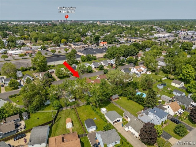 55 Spruce Rd, Amherst, NY 14226 - aerial view of residential area