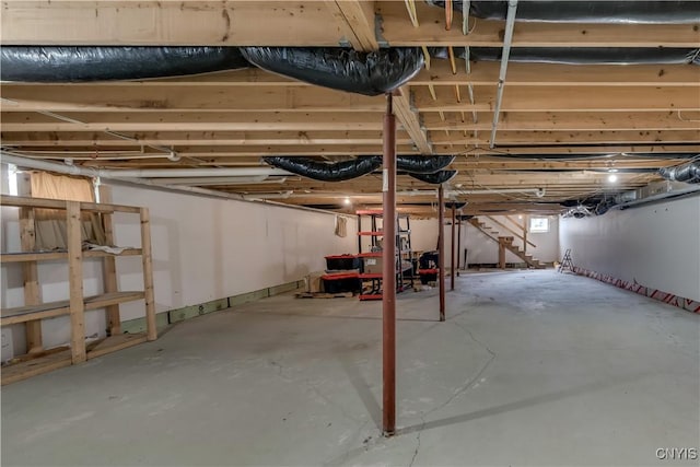 30656 Nys Route 37, Le Ray, NY 13637 - below grade area with stairway