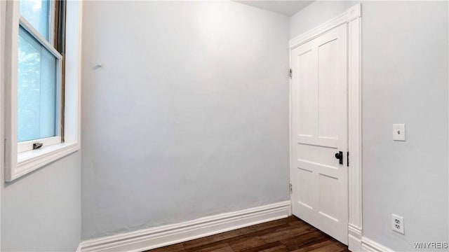 63 Briggs Ave, Buffalo, NY 14207 - empty room featuring dark wood finished floors and baseboards