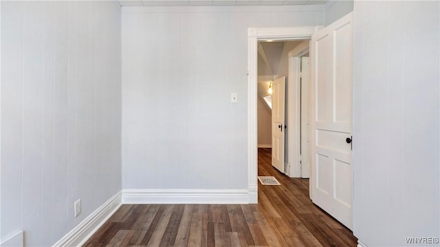 63 Briggs Ave, Buffalo, NY 14207 - spare room with dark wood finished floors and baseboards
