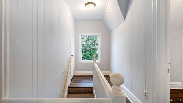 63 Briggs Ave, Buffalo, NY 14207 - stairway featuring wood finished floors