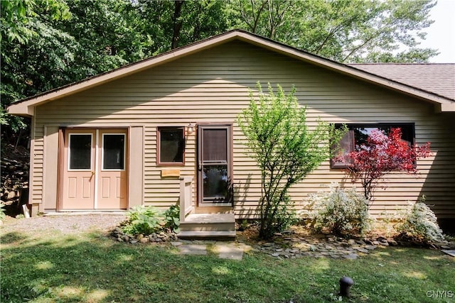 3271 Lanning Rd, Spafford, NY 13152 - view of front of house with a front yard