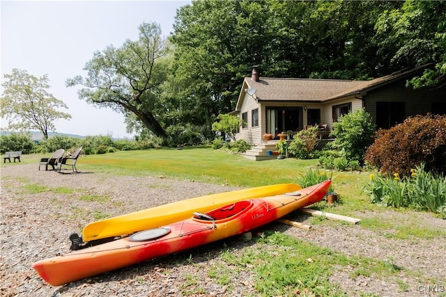 3271 Lanning Rd, Spafford, NY 13152 - view of green lawn