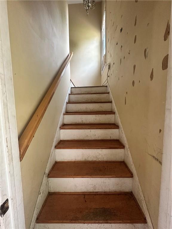 55 Maple St, Canisteo, NY 14823 - view of staircase