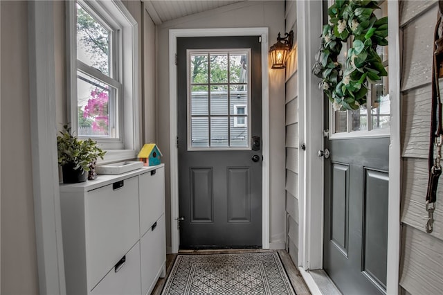 847 Starin Ave, Tonawanda-Town, NY 14223 - doorway featuring vaulted ceiling