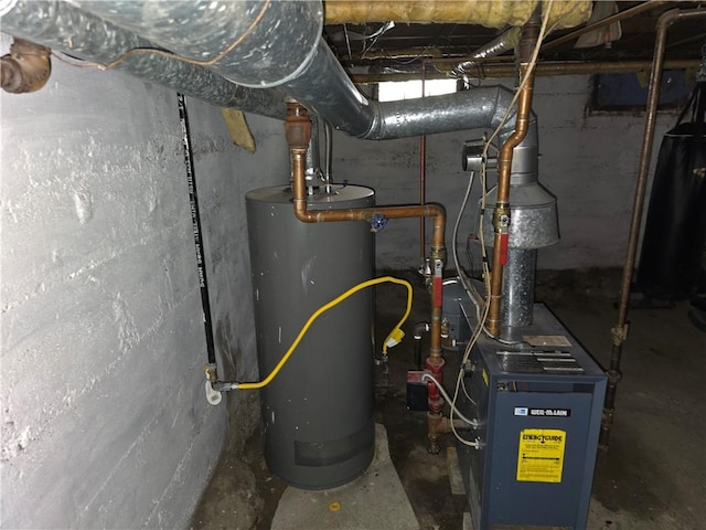 17 Lake St, Mount Morris, NY 14510 - utilities featuring water heater
