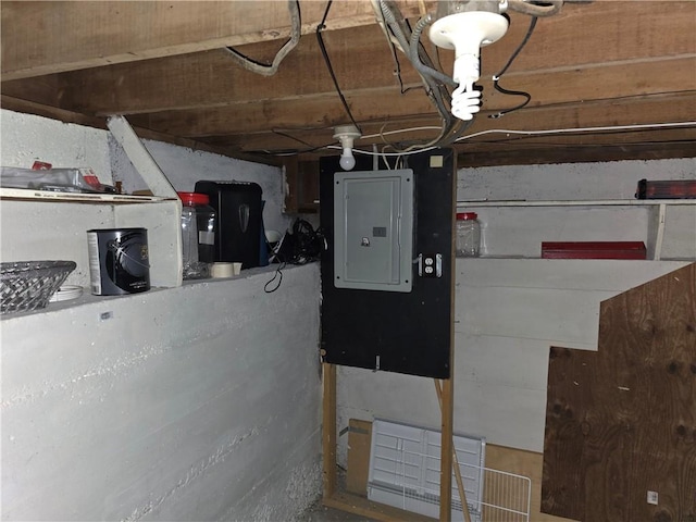 17 Lake St, Mount Morris, NY 14510 - utility room featuring electric panel