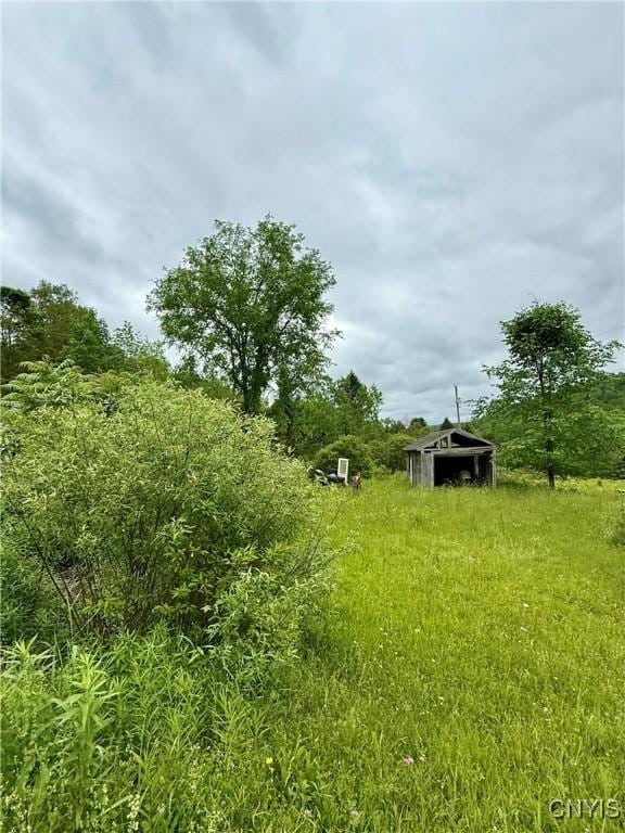 301 Pigeon Hill Rd, Plymouth, NY 13844 - view of yard with an outdoor structure