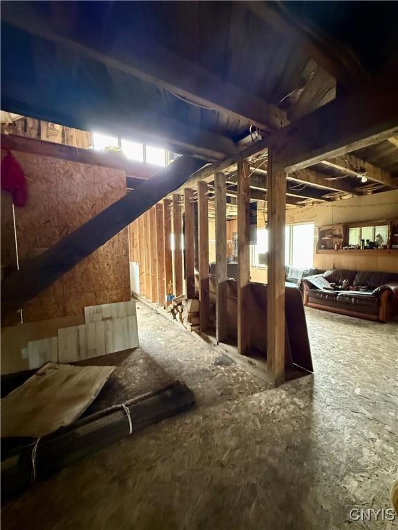 301 Pigeon Hill Rd, Plymouth, NY 13844 - view of basement