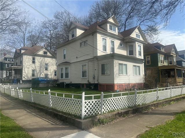 101 Avondale Pl, Syracuse, NY 13210 - view of property exterior featuring a central AC unit