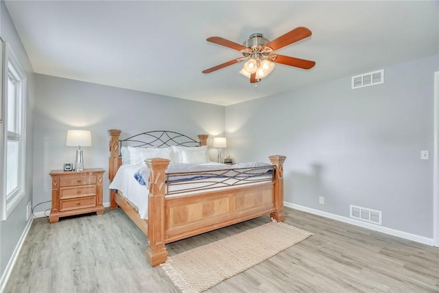 21 Wethersfield Rd, Chili, NY 14624 - bedroom featuring wood finished floors and ceiling fan