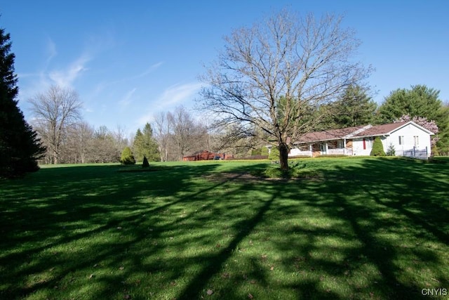 462 Hacadam Rd, Frankfort, NY 13456 - view of green lawn