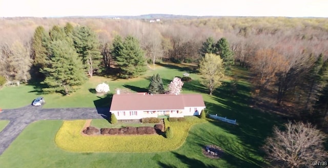 462 Hacadam Rd, Frankfort, NY 13456 - aerial view of property and surrounding area featuring a heavily wooded area