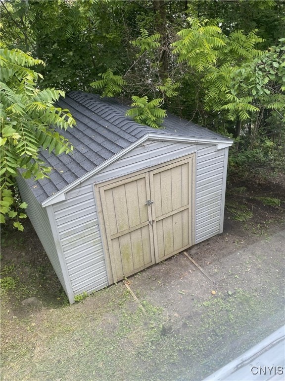 409 W 1st St S, Fulton, NY 13069 - view of shed