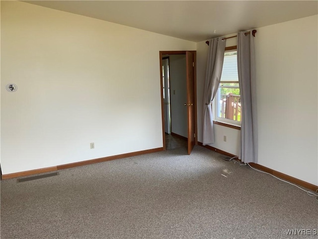 926 Bluff Rd, Carlton, NY 14571 - unfurnished room featuring carpet floors and lofted ceiling