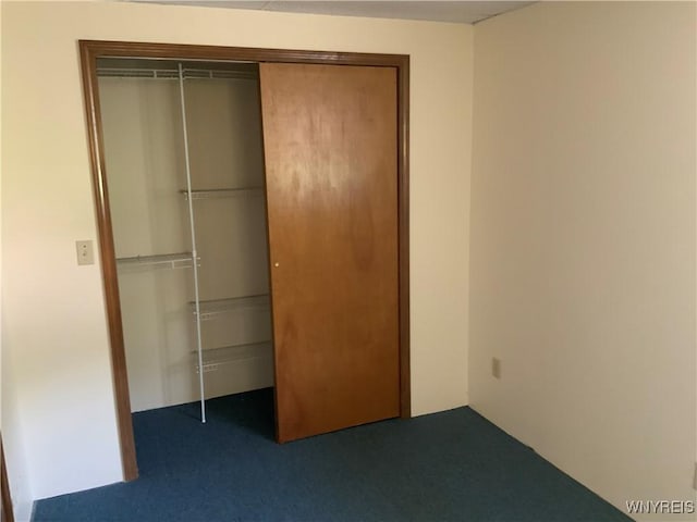 926 Bluff Rd, Carlton, NY 14571 - unfurnished bedroom with carpet floors and a closet