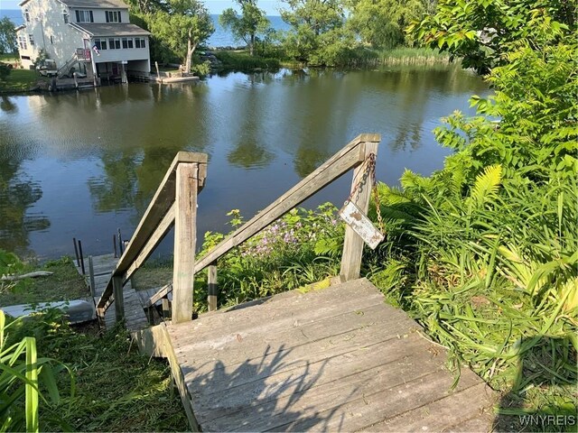 926 Bluff Rd, Carlton, NY 14571 - dock with a water view
