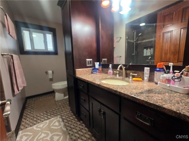 244 Scottholm Ter, Syracuse, NY 13224 - bathroom featuring a shower with shower door and vanity