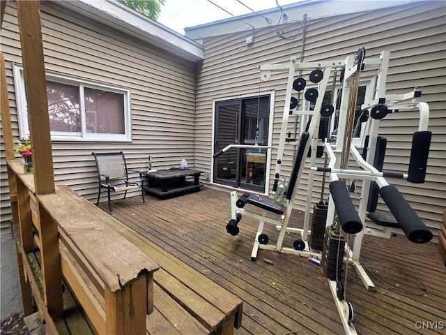 244 Scottholm Ter, Syracuse, NY 13224 - view of wooden terrace