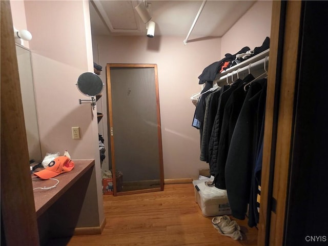 244 Scottholm Ter, Syracuse, NY 13224 - spacious closet with light wood finished floors