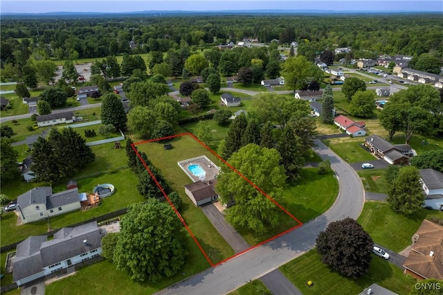 8272 Northgate Dr, Rome-Outside, NY 13440 - view of property location with a forest and property parcel outlined