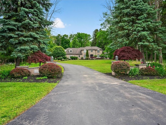 1010 Plank Rd, Penfield, NY 14580 - view of front facade with a front lawn