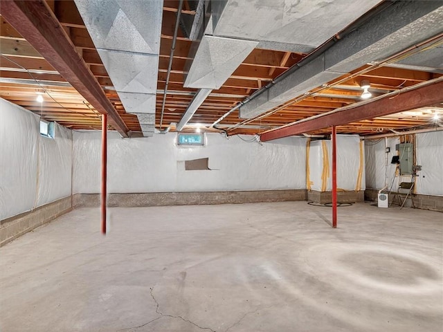 1010 Plank Rd, Penfield, NY 14580 - below grade area featuring electric panel