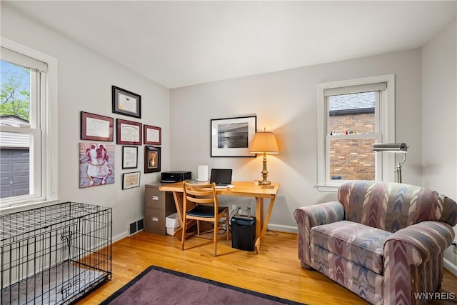 124 Allenhurst Rd, Amherst, NY 14226 - office space with wood finished floors and plenty of natural light
