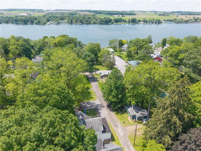 7046 Safford Ave Unit 12, Castile, NY 14530 - bird's eye view of a large body of water