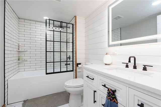 7046 Safford Ave Unit 12, Castile, NY 14530 - bathroom with vanity and  shower combination